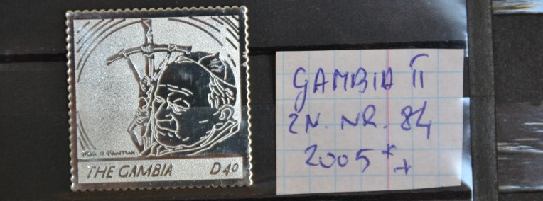 Papież Jan Paweł II. Gambia II **.Wg Ks Chrostowsk. zn nr. 84-1