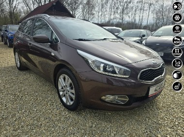 Kia Cee'd II 1.4 163tyś km.Alu16.Grzana Kierownica i Fotele.Tempomat.Ładny Kolor.-1