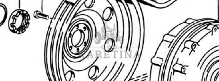 Claas Lexion 570 Koło Pasowe Przekładni CZĘŚCI 0002607500 00 0260 750 0-1