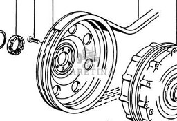 Claas Lexion 570 Koło Pasowe Przekładni CZĘŚCI 0002607500 00 0260 750 0