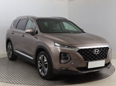Hyundai Santa Fe III , Salon Polska, Serwis ASO, 185 KM, Automat, VAT 23%, Skóra,-1