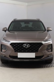 Hyundai Santa Fe III , Salon Polska, Serwis ASO, 185 KM, Automat, VAT 23%, Skóra,-2