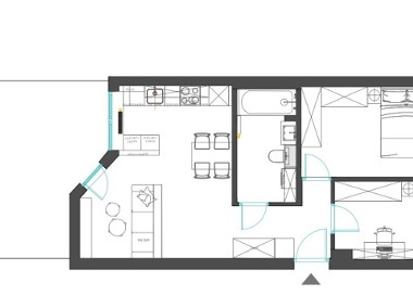 Bezpośrednio 52,1m2 |3 pok. |piwnica taras i garaż-1