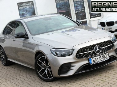 Mercedes-Benz Klasa E 4x4 SalonPL FV23% AMG & Night Ambient Navi Kamera LED-1