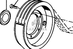 Claas Lexion 570 Koło Pasowe Napędu Bębna 0006672750 0018194440 00 0667 275 0 00 1819 444 0