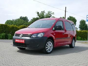 Volkswagen Caddy III FL 1.6 TDI 102KM Eu5 Maxi -7 Osób -7 Fot. +Koła zima -Nowy rozrząd