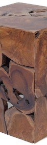 vidaXL Taborety / Stolik kawowy z solidnego drewna tekowego274355-4