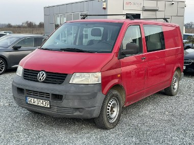Volkswagen Transporter VW T5 1.9 TDI 102KM 5-osób, brygadówka-1