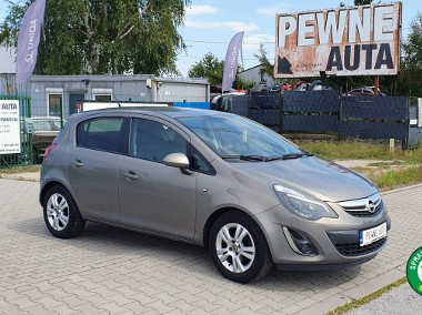 Opel Corsa D Ledy/Alufelgi/Czujniki parkowania/2 komplety kół/Bardzo zadbane-1