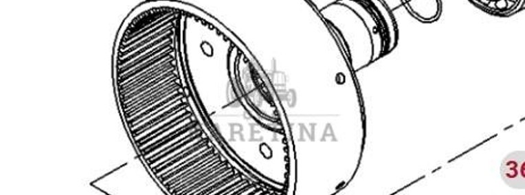 Fendt 930 933 936 939 942 Vario Gen 6 Obudowa Sprzęgła WOM CZĘŚCI 931150200511-1