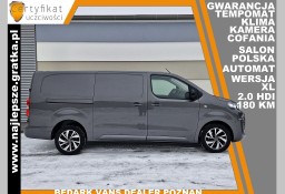 Peugeot Expert Gwarancja, XL LONG, Automat, nawigacja, tempomat, klima