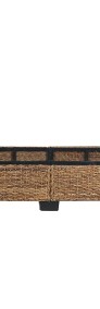 vidaXL Rama łóżka, naturalny rattan, 180 x 200 cm 283096-4