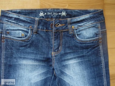 Jeans bermudy damskie-1