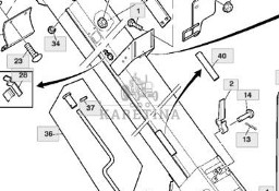 John Deere 9780CTS 9780HM 9780 CTS Podajnik Podnośnik Elewator AZ63413 CZĘŚCI