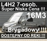 Iveco 35 Daily 35S18 H L4H2 16M3 Brygadowy 7-osob. Akt.Tempo 2465 zł Super Ce