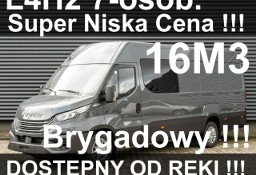 Iveco 35 Daily 35S18 H L4H2 16M3 Brygadowy 7-osob. Akt.Tempo 2465 zł Super Ce