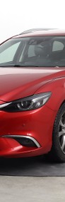 Mazda 6 III , Salon Polska, Skóra, Klimatronic, Tempomat, Parktronic,-3