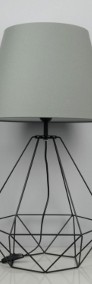 Lampa biurkowa INDAL industrialny podstawa czarna lub biała-4