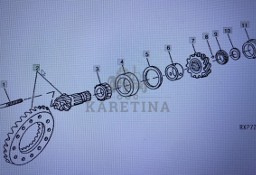 John Deere AR104063bieg/przekładnia/John Deere 4555/4755/4955