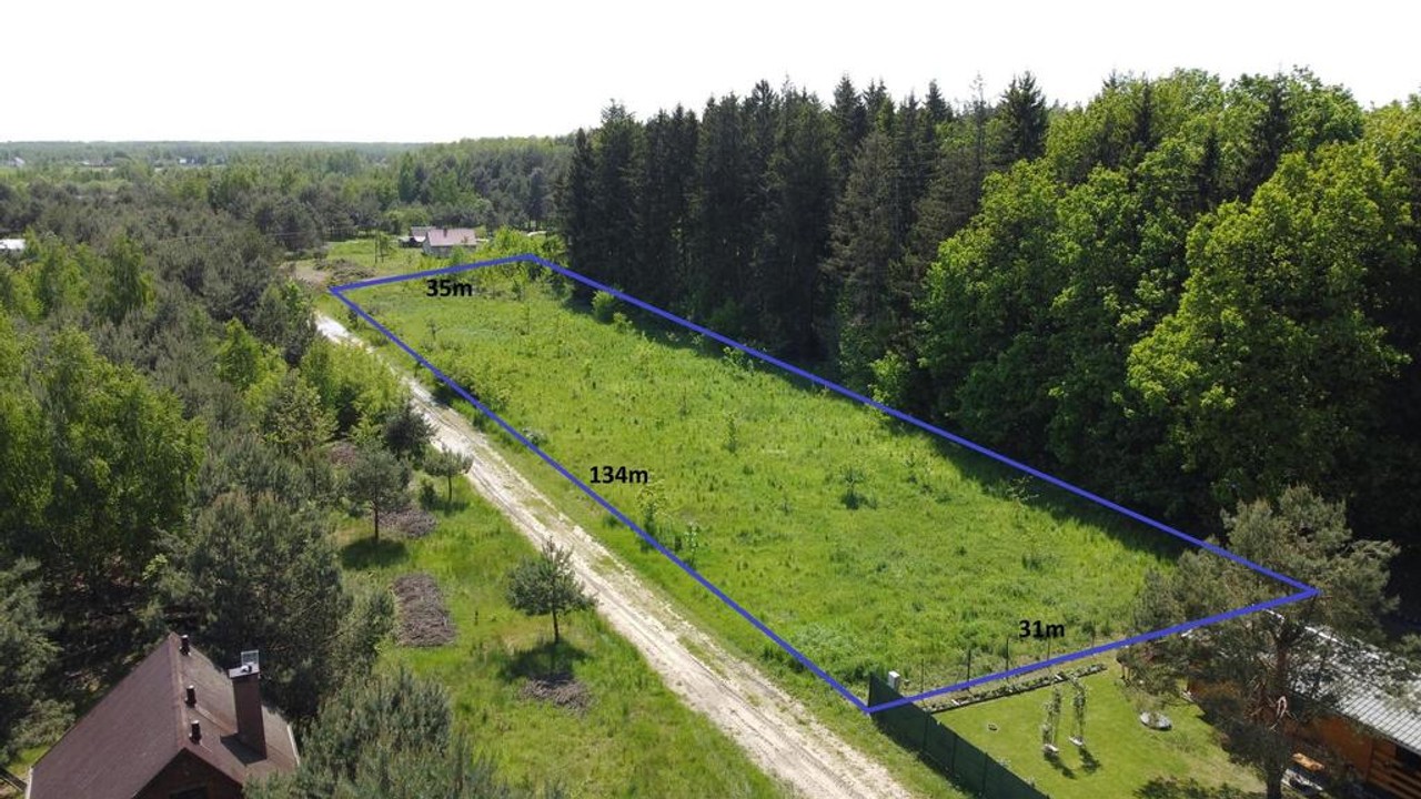 Działka,Wytyczno,Jezioro Wytyckie 45 arów budowlana, włodawski