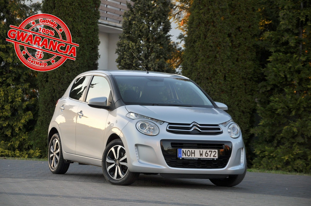 Citroen C1 II 1.2i(82KM)*Lift*Led*Kamera*Klimatronik*Welur*I Wł*Alu15