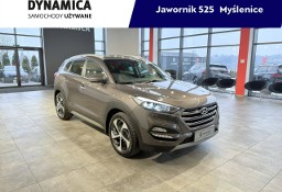 Hyundai Tucson III 1.7CRDI 141KM DCT 2018 r., salon PL, komplet opon, NAVI, aplikacje