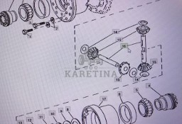 John Deere R83119/wał/John Deere 4555/4755/4955