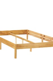 vidaXL Rama łóżka z litego drewna dębowego, 140 x 200 cm288479-2