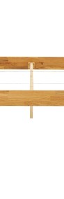vidaXL Rama łóżka z litego drewna dębowego, 140 x 200 cm288479-4