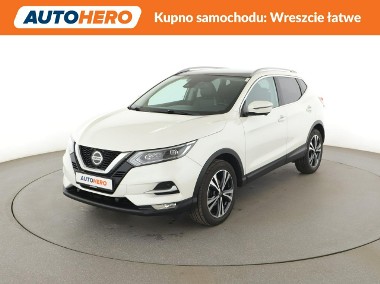Nissan Qashqai II skóra panorama full LED navi klima auto kamery i czujniki parkowania-1