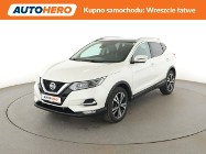 Nissan Qashqai II skóra panorama full LED navi klima auto kamery i czujniki parkowania