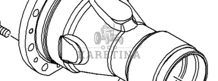 John Deere 8360R Obudowa Wałka Wejściowego Łożyska Dyferencjału CZĘŚCI R252639-1