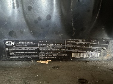 New holland CNH Model: F4DE9687 , model type: 667TA , Głowica , wtryski-2