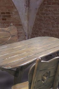 ORYGINALNE drewniane meble ARTstyle,do ogrodu,biesiadne,pub,bar,restauracja-2