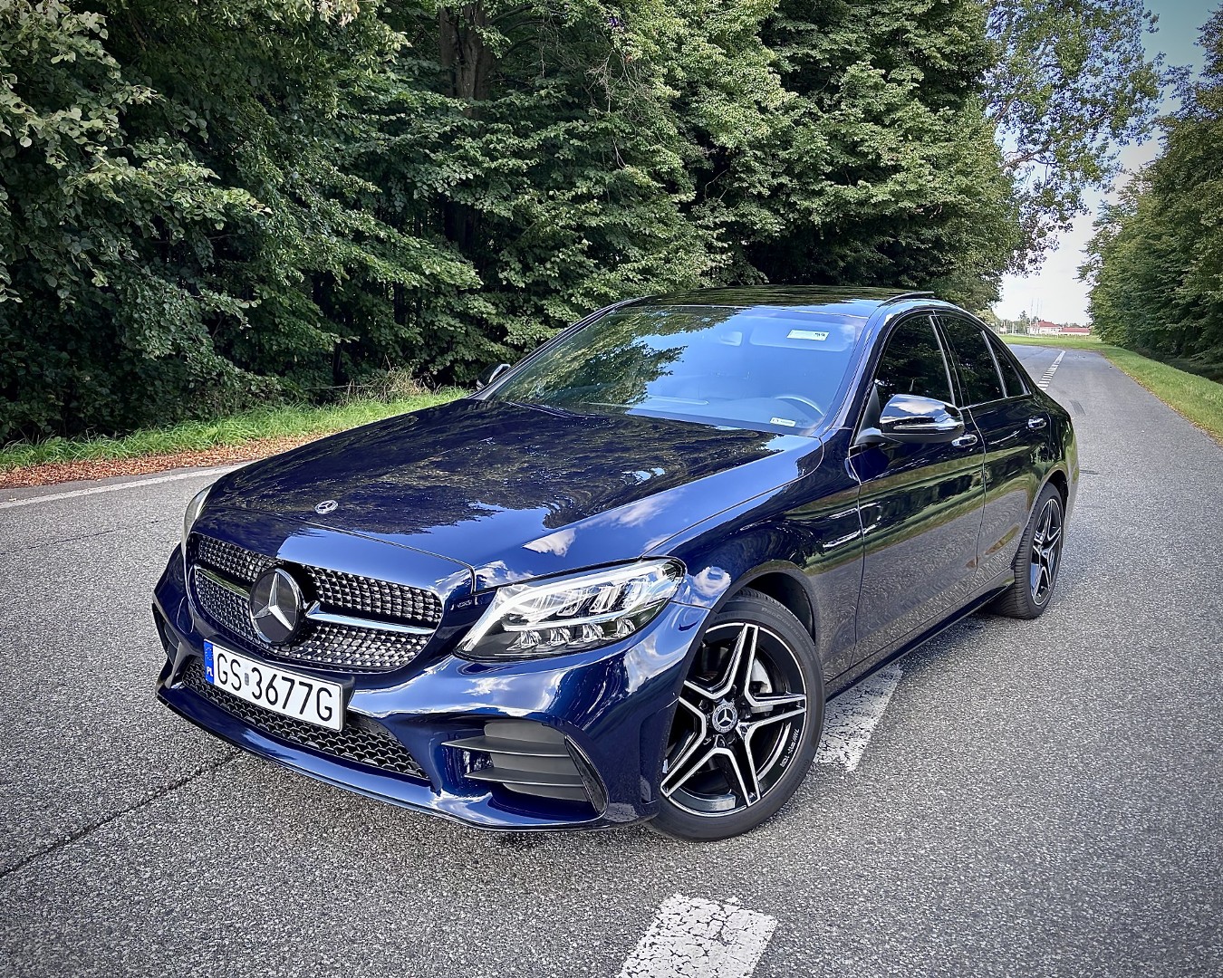 Mercedes-Benz Klasa C W205 4Matic 9G-TRONIC 258HP Pakiet AMG Night