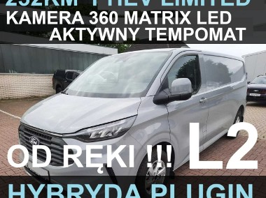 Ford Transit Transit Custom PHEV 232KM Hybryda Plug-in Limited Kamera 360 Matrix Led-1