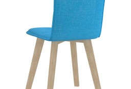 vidaXL Krzesła stołowe, 6 szt., niebieskie3056397