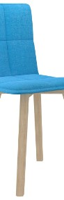 vidaXL Krzesła stołowe, 6 szt., niebieskie3056397-3