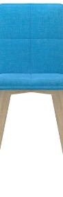 vidaXL Krzesła stołowe, 6 szt., niebieskie3056397-4