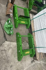 John deere zaczep k80 + szyny prowadnice-3