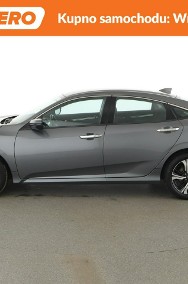 Honda Civic X automat klima auto navi grzane fotele kamera i czujniki parkowania-2