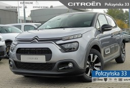 Citroen C3 III 1.2 110 KM AT6 wersja Max | srebrny z czarnym dachem | Kamera cofan