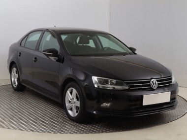 Volkswagen Jetta VI , Salon Polska, Klimatronic, Tempomat, Parktronic-1
