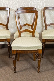 Stylowe krzesła, 6 krzeseł antyki zabytkowe stare XIX wiek-2