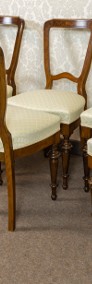 Stylowe krzesła, 6 krzeseł antyki zabytkowe stare XIX wiek-3