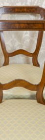 Stylowe krzesła, 6 krzeseł antyki zabytkowe stare XIX wiek-4