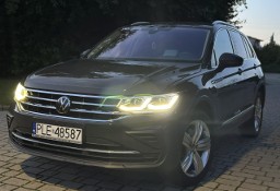Volkswagen Tiguan II LIFT Elegance 4x4 2021r 2.0 TD 200KM Automat IQ.Ligh Kamery360 ACC H