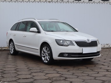 Skoda Superb II , Salon Polska, Serwis ASO, 170 KM, DSG, Navi, Xenon,-1