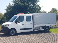 Renault Master DOKA 7-OSÓB PLANDEKA PAKA SKRZYNIA ŁADUNKOWA DOUBLE KABINA KLIMA