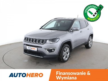 Jeep Compass II 1.4T Automat 4WD Limited Klimatronik Tempomat Navi GrzaneFotele Kame-1